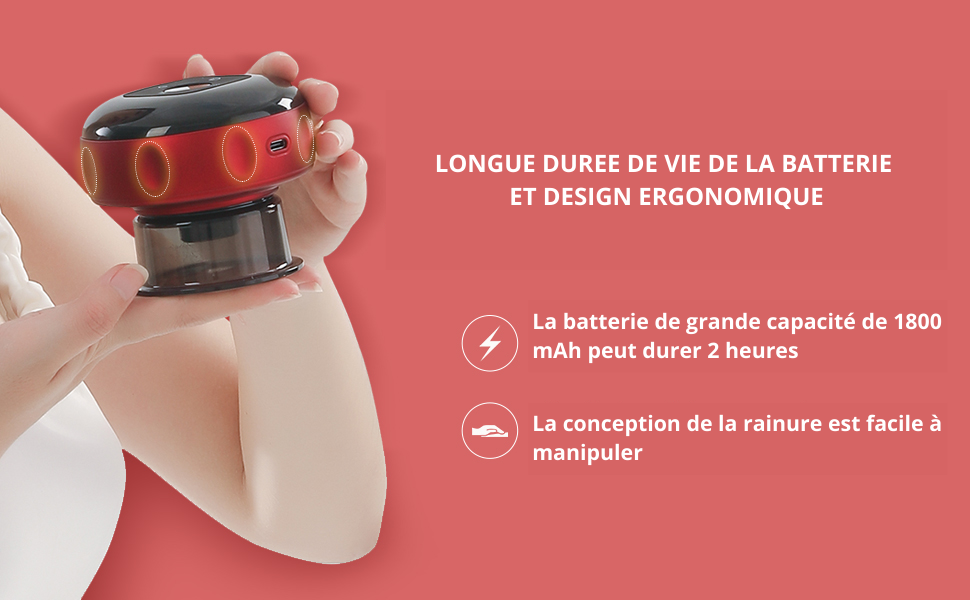 Appareil de Massage Électrique à Ventouses